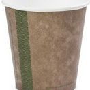 10oz Brown Kraft KV-10 Hot Cup Vegware 89-Series additional 1