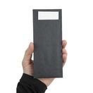 Europochette Black Cutlery Pouch with White Napkin additional 2