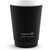 Vegware 12oz Double Wall Black Hot Cup, - VDW-B12