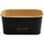 Vegware SBC-34 34oz/1000ml Rectangular Black Food Container