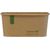 Vegware SKC-34 34oz/1000ml Rectangular Kraft Food Container