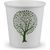 Vegware LV-4-GT 4oz White Hot Cup, 62-Series
