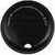 Vegware VLID89PB- 89-Series Black Paper Sipping Lid