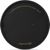 Vegware RLID150BP Round Black Paper Lid, 150-Series