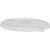 Vanguard WorldView Clear Vented rPET Lid for 24oz &amp; 32oz Oval Containers