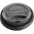 Fiesta Green Black Compostable Hot Cup Lids 340ml / 12oz