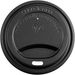Vegware VLID79SB 79-Series CPLA Hot Cup Lid, Black
