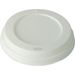 89mm Recyclable Plastic Lids To Fit 12/16oz Hot Cup White