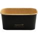 Vegware SBC-34 34oz / 1000ml Rectangular Black Food Container