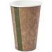 Vegware KV-16 16oz Brown Kraft Hot Cup