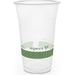 Vegware R600Y-VW 20oz PLA Cold Cup, 96-Series