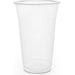 Vegware R600Y 20oz PLA Plain Cold Cup, 96-Series