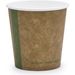 Vegware KV-4 4oz Brown Kraft Hot Cup, 62-Series