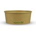 Vegware RKC-24 24oz / 750ml Round Kraft Food Container