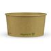 Vegware RKC-34 34oz / 1000ml Round Kraft Food Container