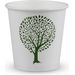 Vegware LV-4-GT 4oz White Hot Cup, 62-Series