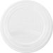 Vegware VLID89S 89mm CPLA Hot Cup Lid (Fits 10 - 20oz Cup)
