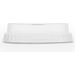 Vegware C76F-CH 76-Series PLA Flat Lid, Straw Slot