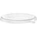 Vanguard WorldView Clear Vented PLA Lid for 24oz &amp; 32oz Oval Containers