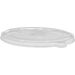 Vanguard WorldView Clear Vented rPET Lid for 24oz &amp; 32oz Oval Containers