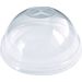 Eco-Products BlueStripe Clear rPET Dome Lid EP-DLCC-R-EP for 10oz–20oz Cups with Straw Slot