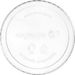 Vegware VDC-120H PLA Clear Deli Pot Lid 8-32oz