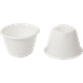 DispoPak 2oz Bagasse Sauce Container