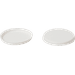 DispoPak 2oz Bagasse Sauce Container Lids