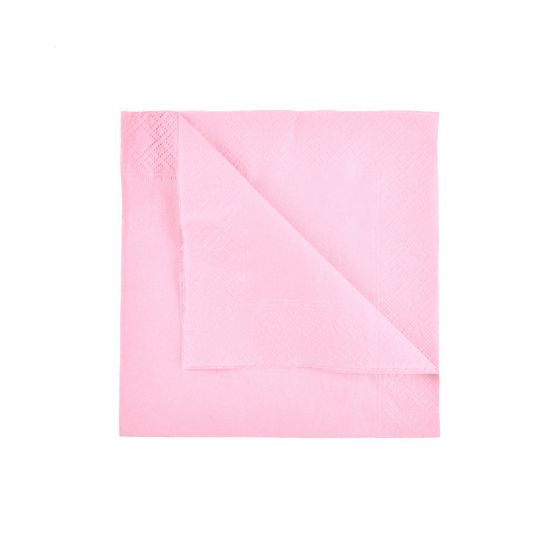 Bulkysoft 33cm 2ply Pink Napkins