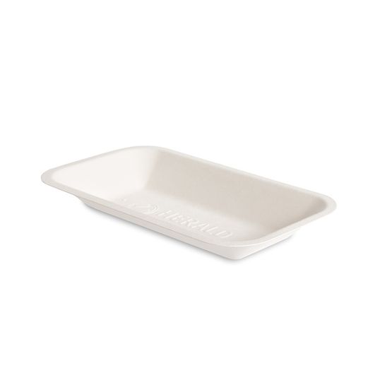 C1 Bagasse Chip Tray 179x100x22mm