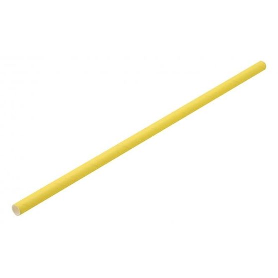 2 ply Yellow Paper Straws 6mm
