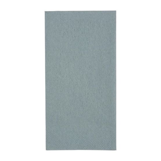 Fiesta Recyclable Dinner Napkin Grey 40x40cm 3ply 1/8 Fold