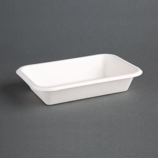 Fiesta Compostable Bagasse Food Trays 16oz