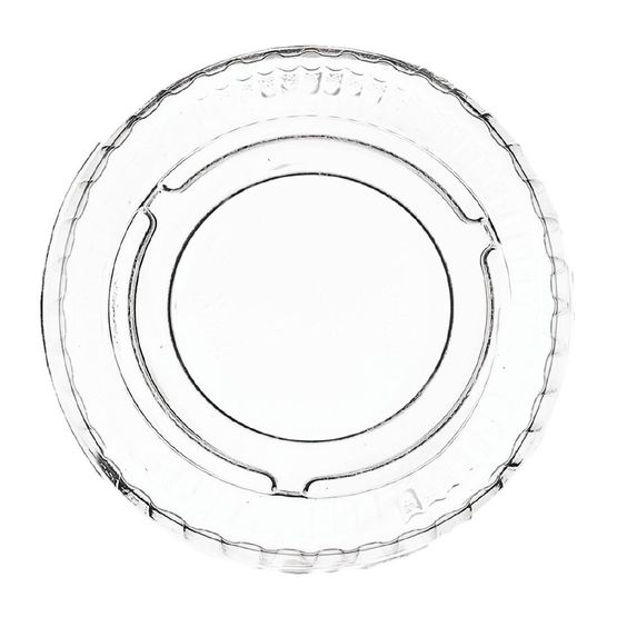 Vegware VWPL1 Compostable Cold Portion Pot Lids 28ml / 1oz