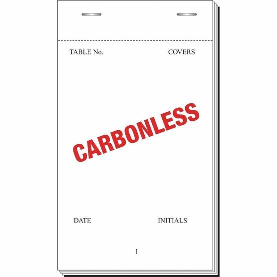 Small Carbonless Duplicate Order Pad