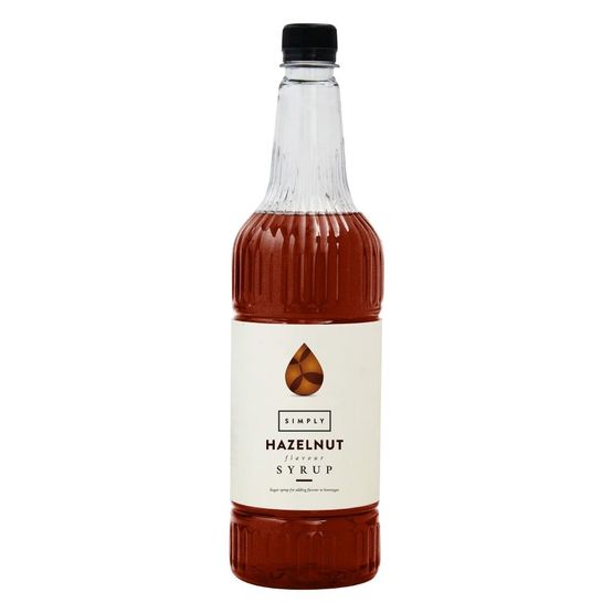 Simply Hazelnut Syrup - 1ltr