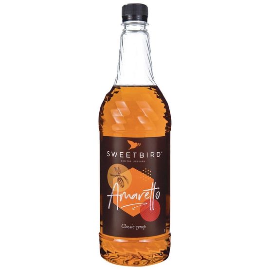 Sweetbird Amaretto Classic Syrup (1ltr Bottle)