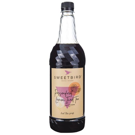 Sweetbird Passionfruit &amp; Lemon Iced Tea Syrup (1ltr Bottle)