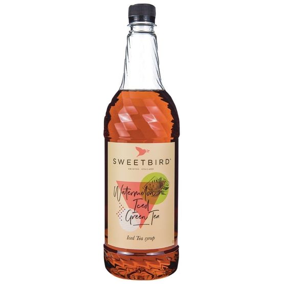 Sweetbird Watermelon Iced Green Tea Syrup (1ltr Bottle)