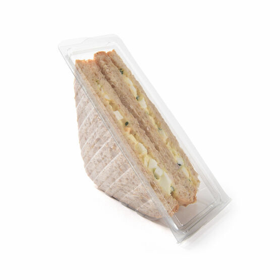 Faerch Standard Size Clear Lidded Recyclable Sandwich Wedge