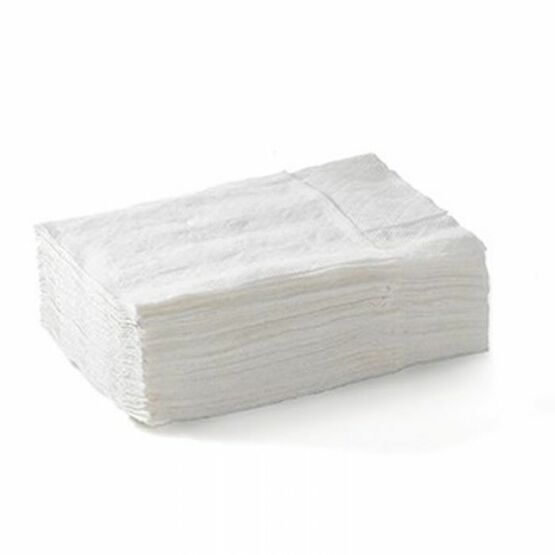 White Paper Napkin 1ply 27 x 21cm to fit compact dispenser