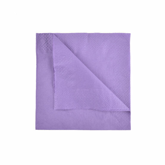 Swantex 33cm 2ply Purple Paper Napkins