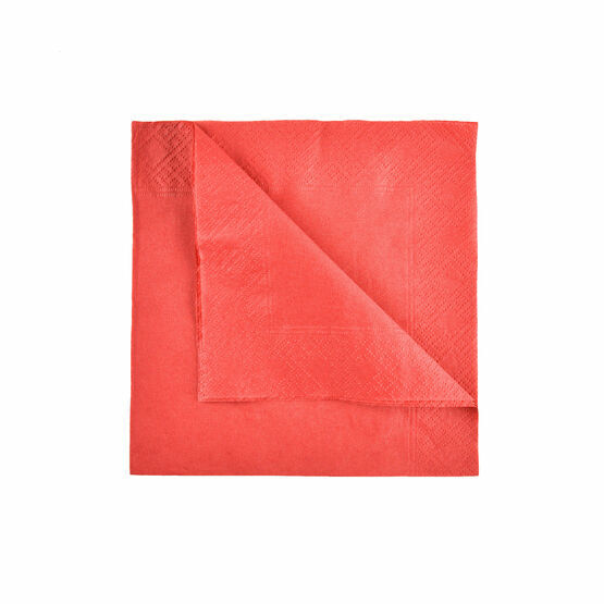 Swantex 33cm 2ply Red Paper Napkins