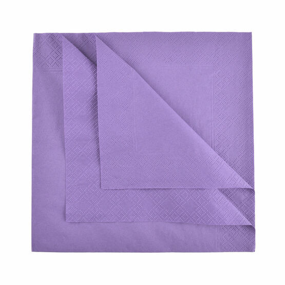 Swantex 40cm 3ply Purple Paper Napkins