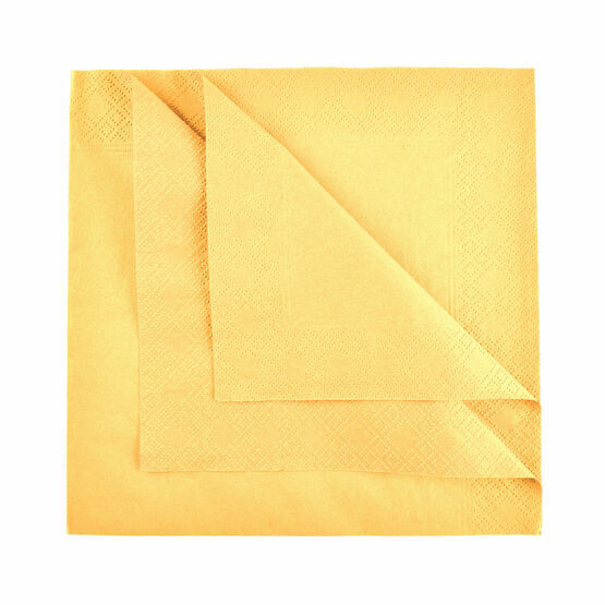 Swantex 40cm 3ply Sunny Yellow Paper Napkins