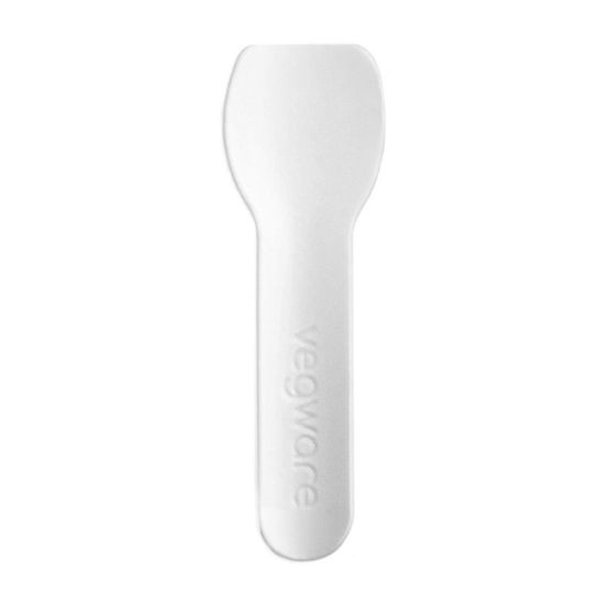 Vegware VP-SP3.5 3.5in/90mm Paper Ice-Cream Spoon