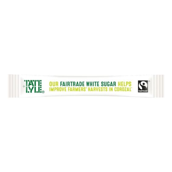 Tate &amp; Lyle Fairtrade White Sugar Sticks