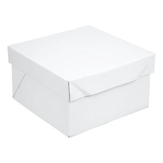 PME Sturdy Cardboard Cake Box 10in