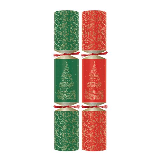 11" Festive Fir Christmas Crackers - C Contents C501-FFI-C