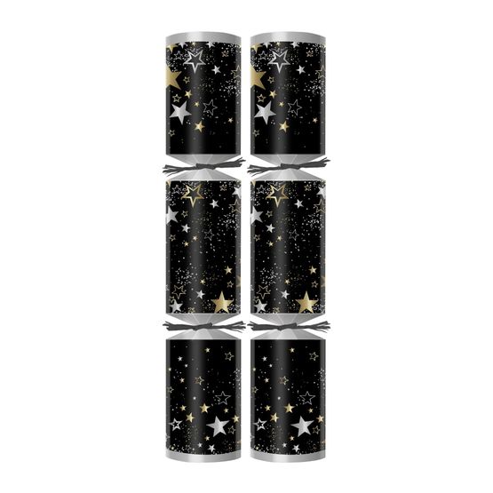 11" Midnight Sparkle Christmas Crackers - Christmas Crackers - C Contents C1001MSE-C